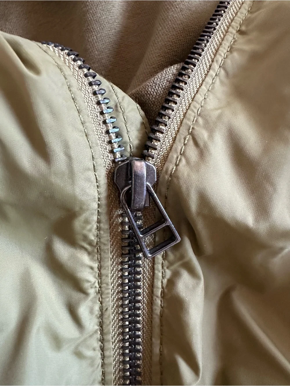 H&M Olive Green Bomber Jacket